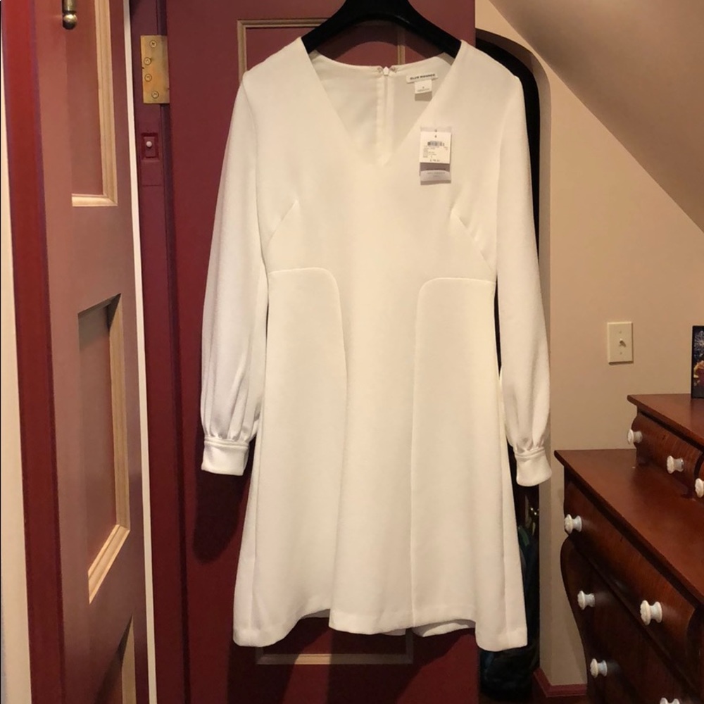 NWT White Club Monaco Dress - bridal grad summer